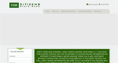 Desktop Screenshot of ibankcsb.com
