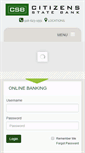 Mobile Screenshot of ibankcsb.com